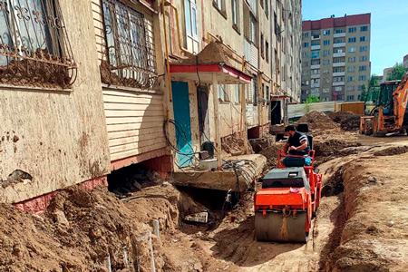 Дома в мкр Зердели будут укреплять ещё год