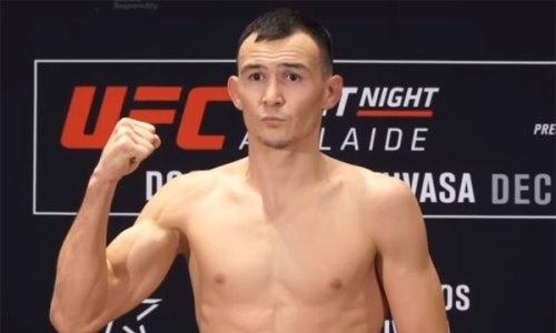 Дамир Исмагулов прошел взвешивание перед пятым боем в UFC. Видео