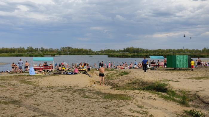 Костанайцы пожаловались на состояние городского пляжа: 