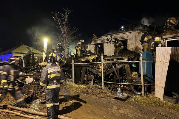 В Улан-Удэ вертолет Ми-8 загорелся при посадке в аэропорту, погибли три человека