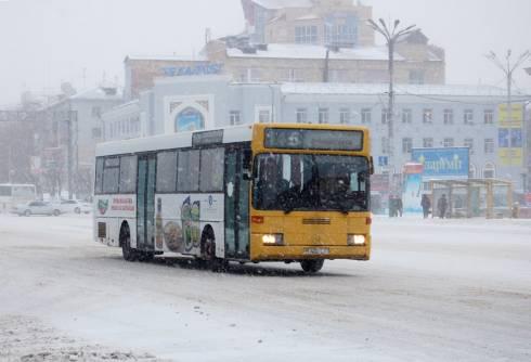 Несмотря на непогоду в Караганде все маршруты вышли на линию