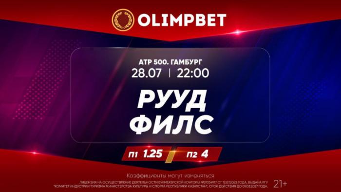 Четвертьфиналы турнира АТР в Гамбурге в раскладах Olimpbet